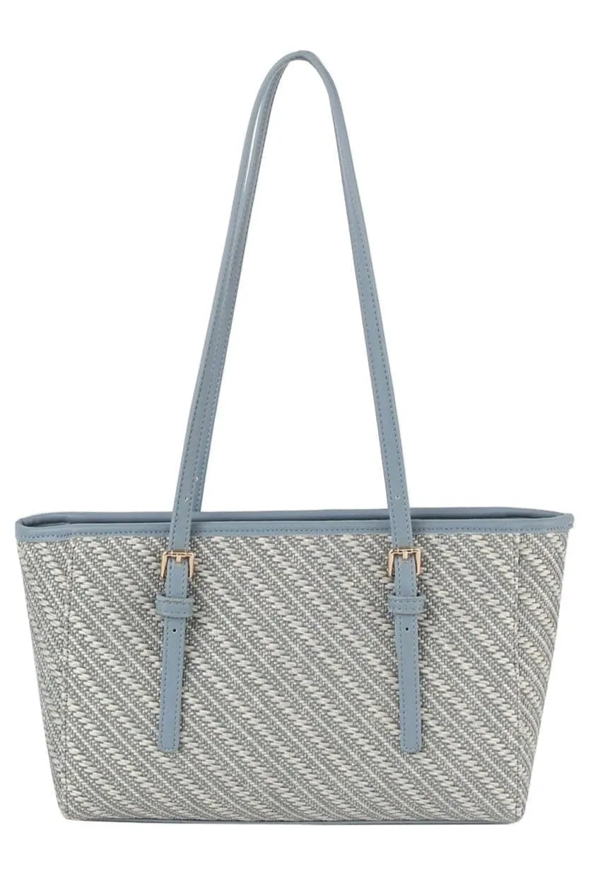 LHU507-Z Loretta Straw Tote Bag