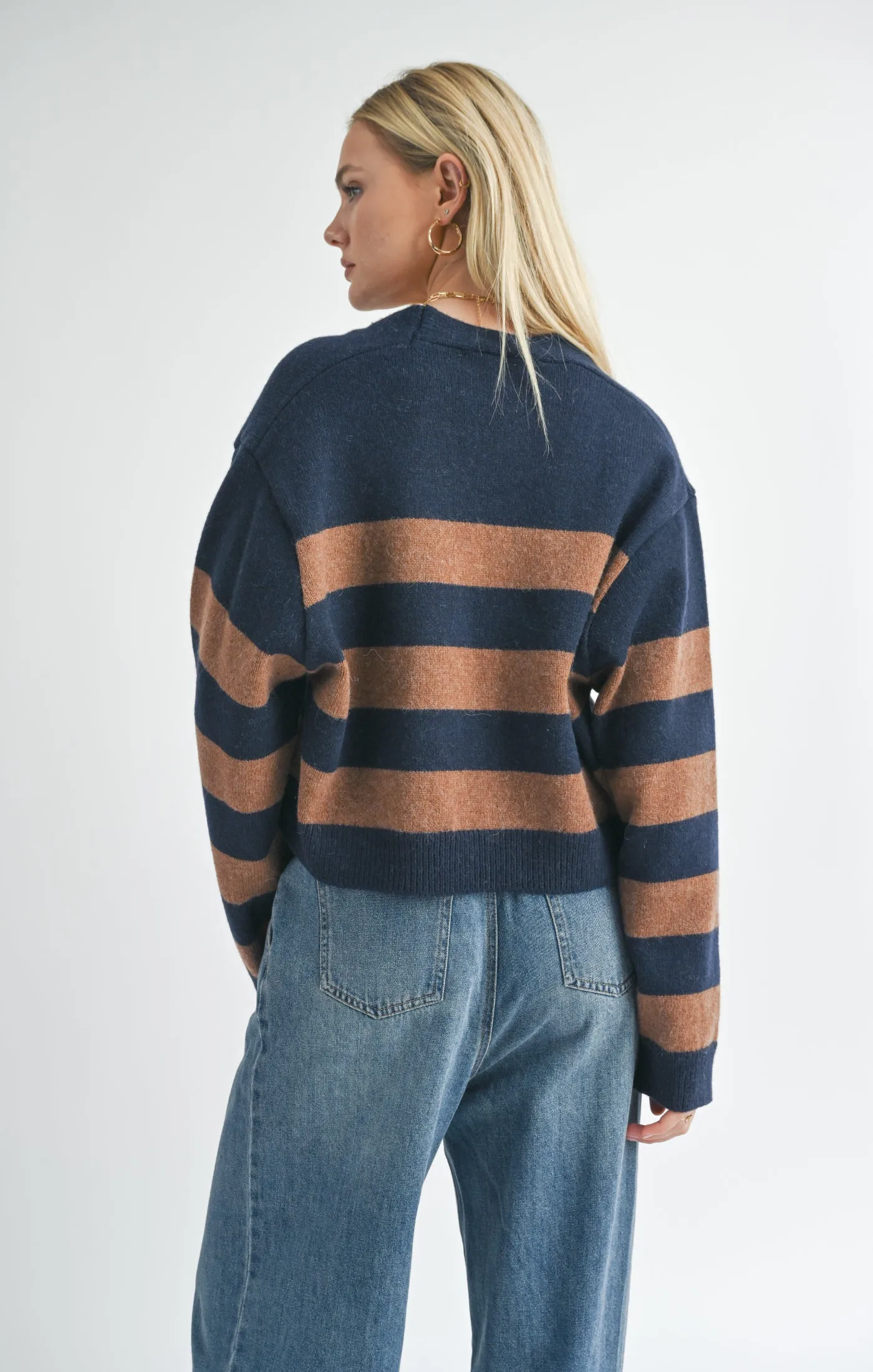 Liana Bold Stripe Cardi