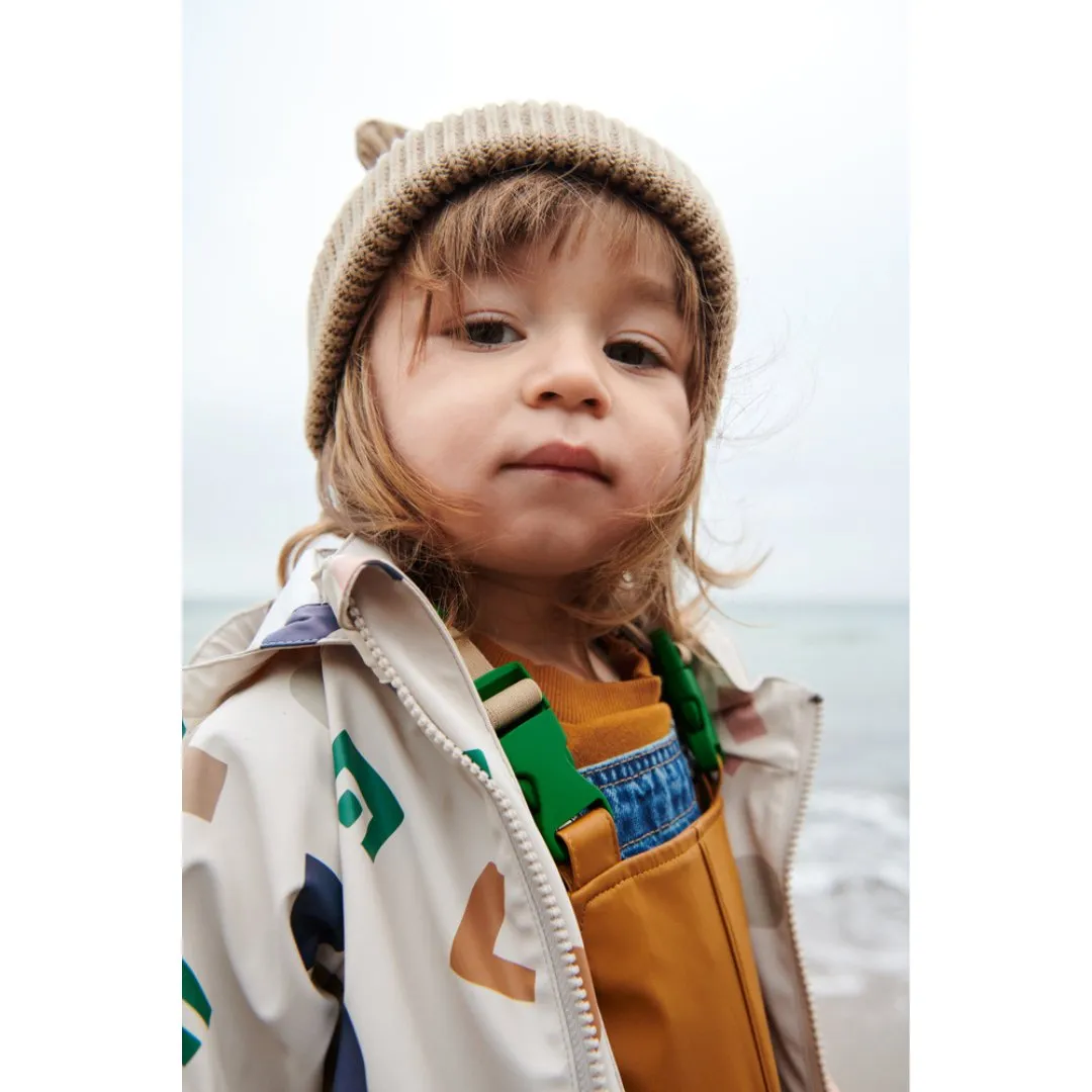 Liewood: Gina Knit Beanie with Ears - Oat