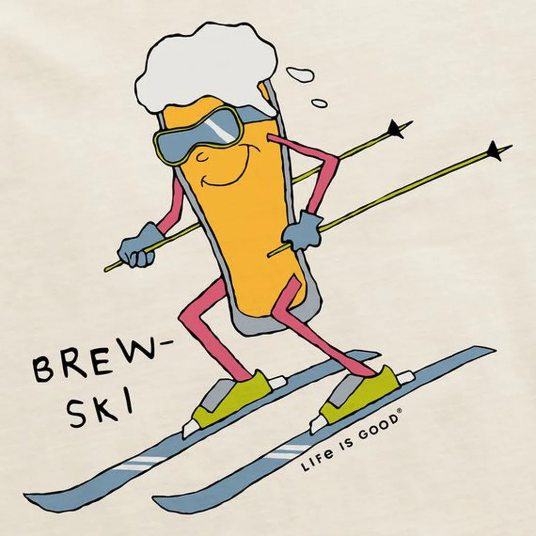 Life is Good Men's Brewski Long Sleeve Crusher-LITE Tee