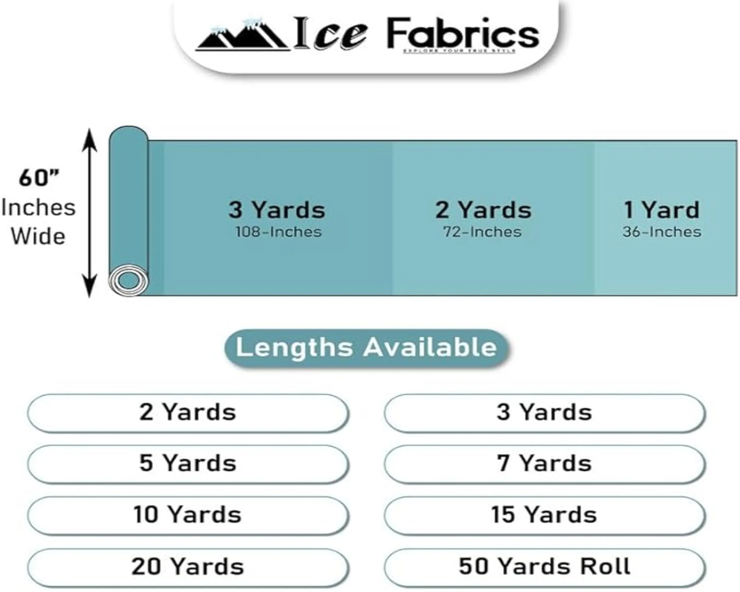 Light Blue Broadcloth Polyester Cotton Fabric | Poly Cotton Fabric