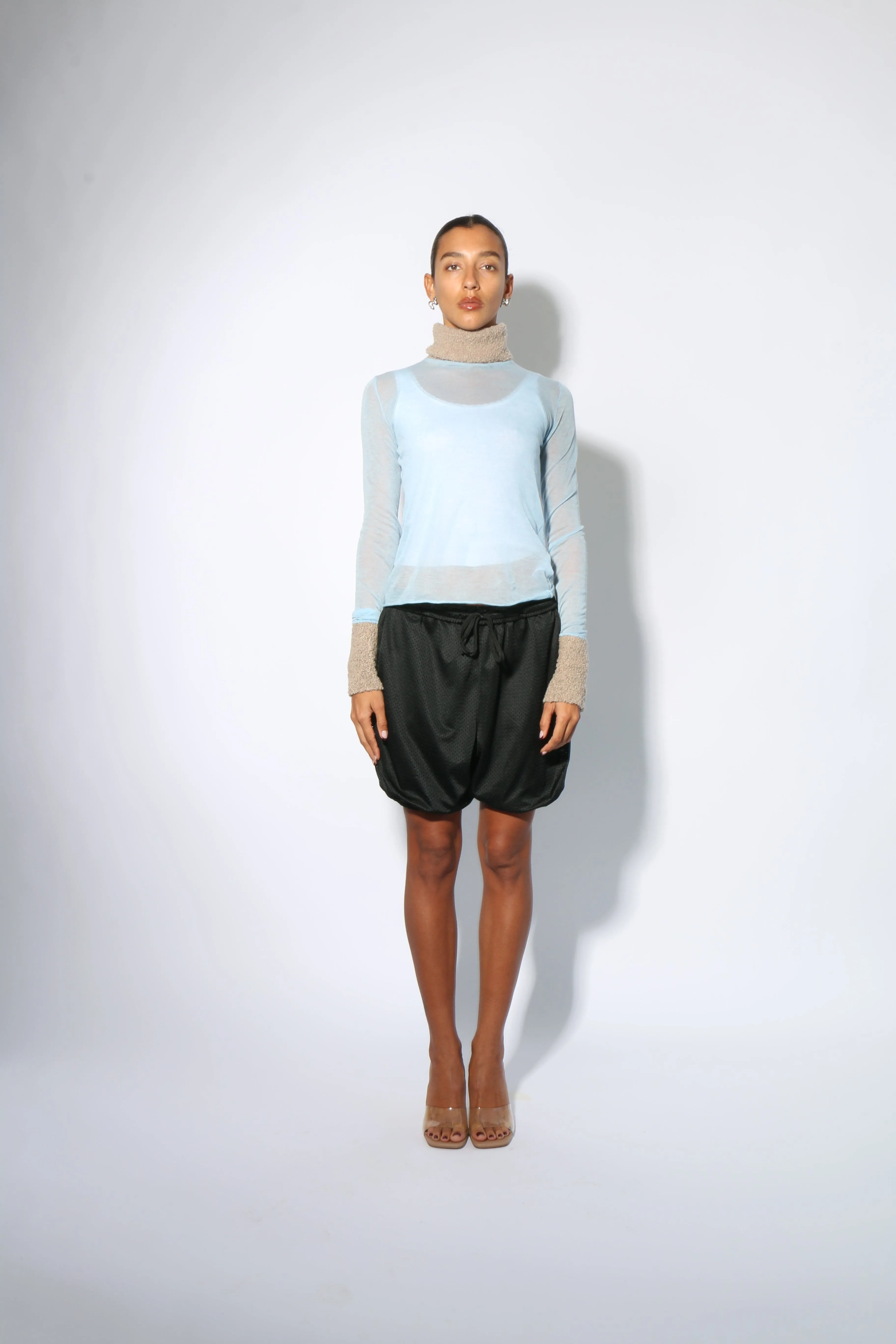 Light Blue Titi Turtleneck