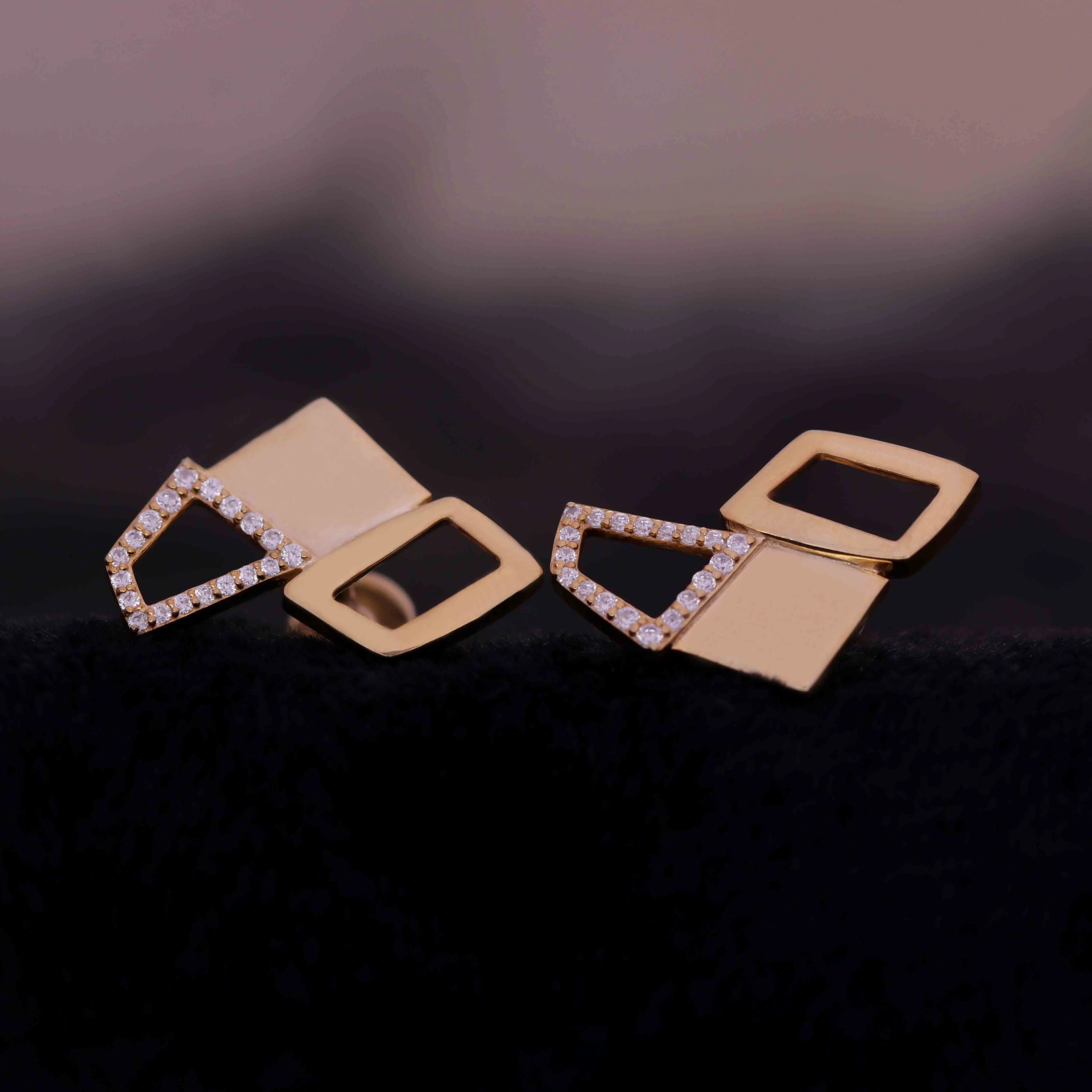 Light Weight Silver Stud Earrings