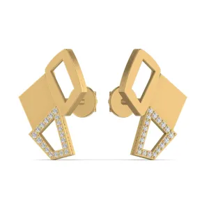 Light Weight Silver Stud Earrings