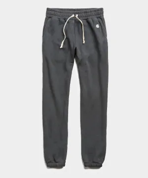 Lightweight Classic Sweatpant in Asphalt