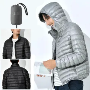 Lightweight Down Jacket Men's Korean Style Slim Short