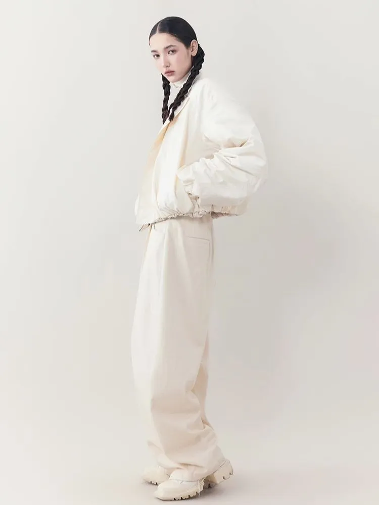 Lightweight Pleated Casual Short Jacket【s0000006393】