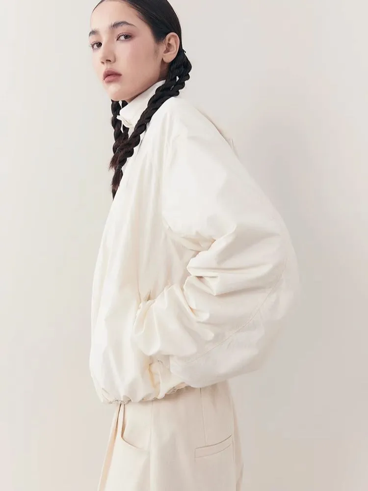 Lightweight Pleated Casual Short Jacket【s0000006393】