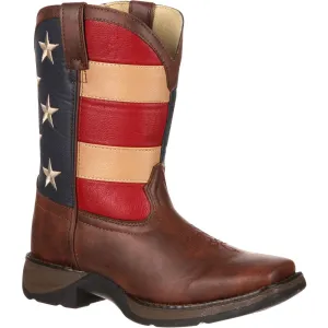 LIL' DURANGO® Kid's Patriotic Western Flag Boot