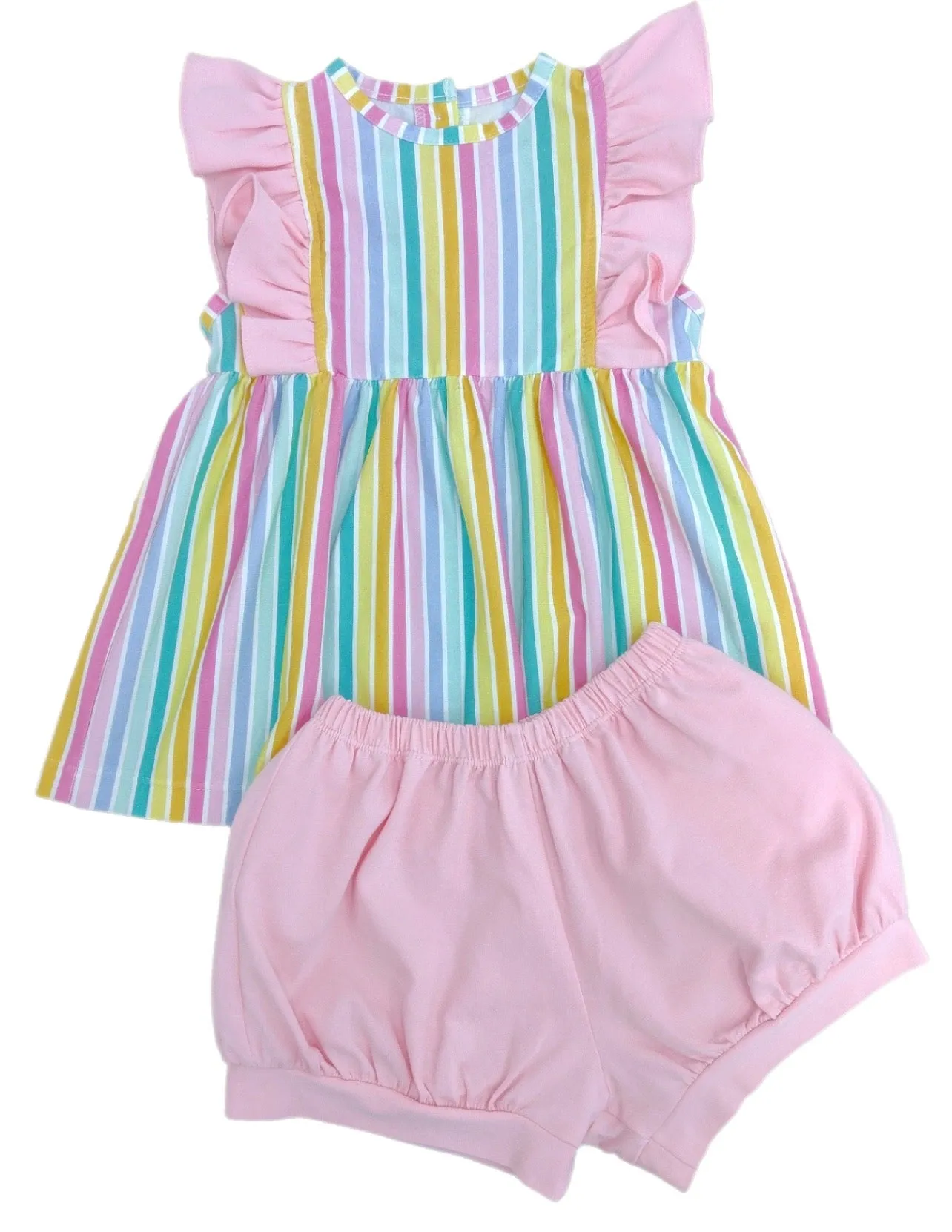 Lila Set | Bright Stripe Pima (8)