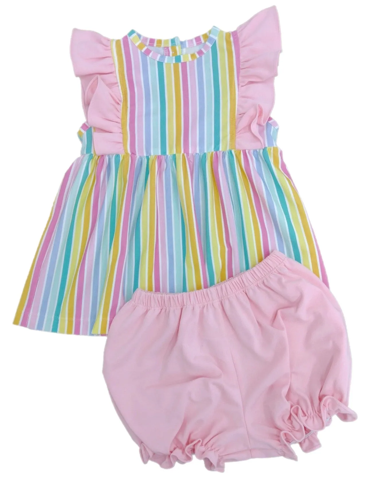 Lila Set | Bright Stripe Pima (8)
