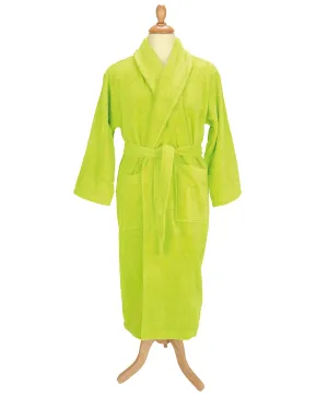 Lime Green - ARTG® Bath robe with shawl collar