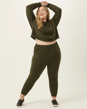 Lindsay Jogger | Olive Green