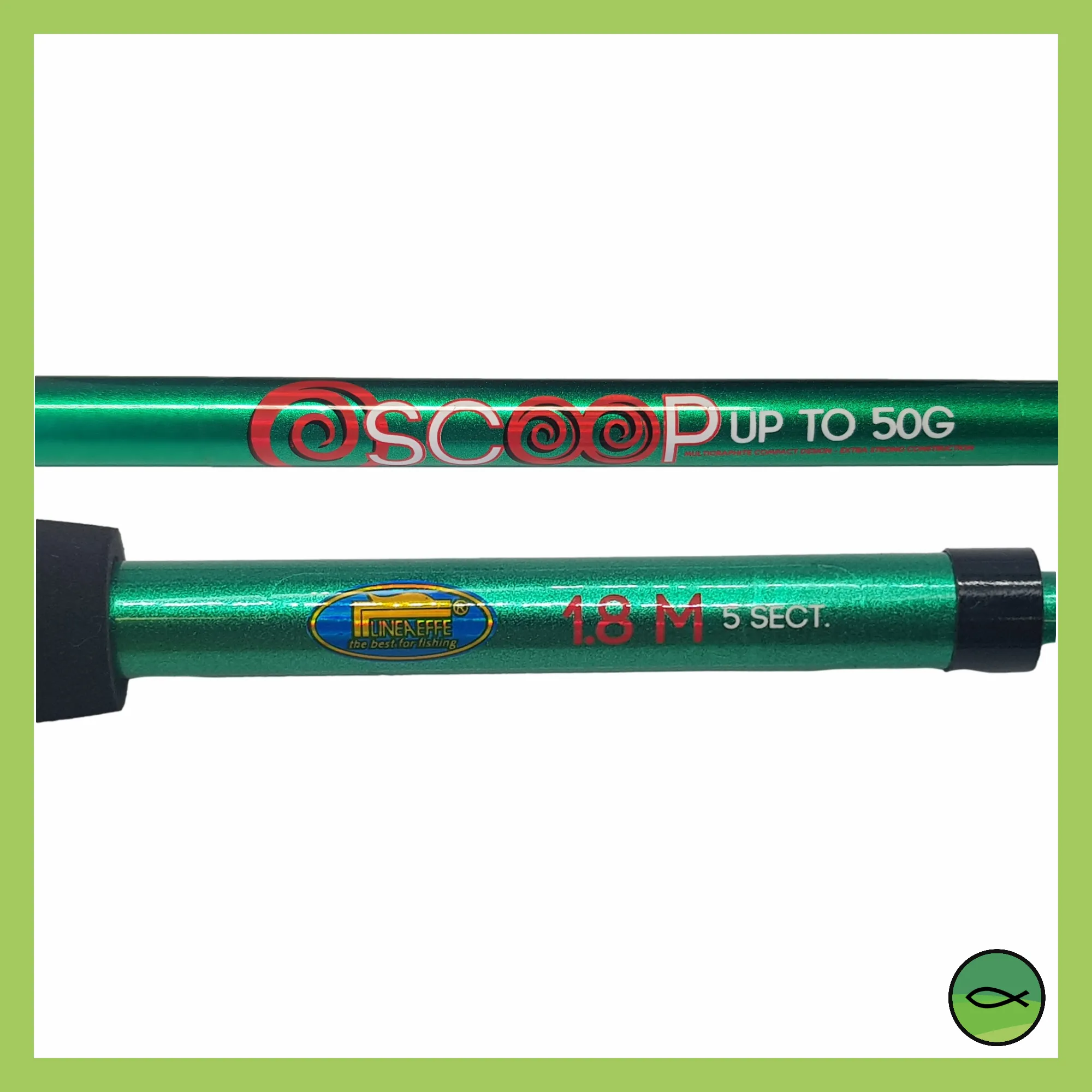 Lineaeffe Scoop Telescopic Fishing Rod - Lightweight and Portable