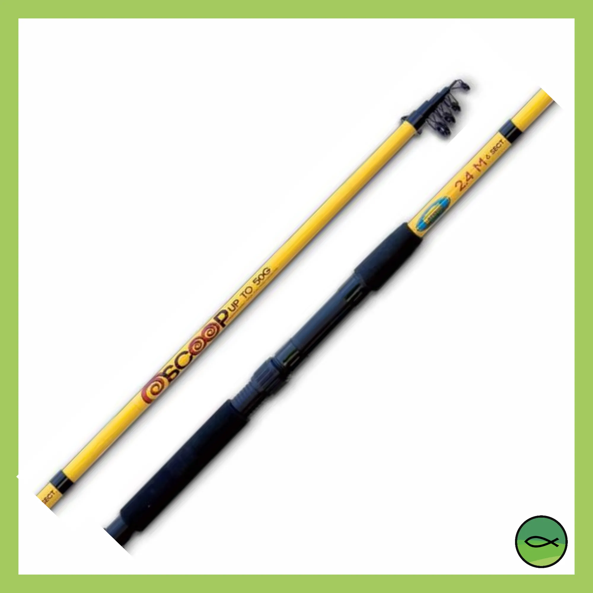 Lineaeffe Scoop Telescopic Fishing Rod - Lightweight and Portable