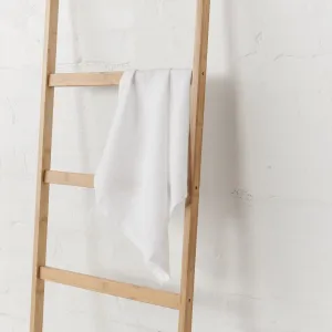 Linen Tea Towel - White