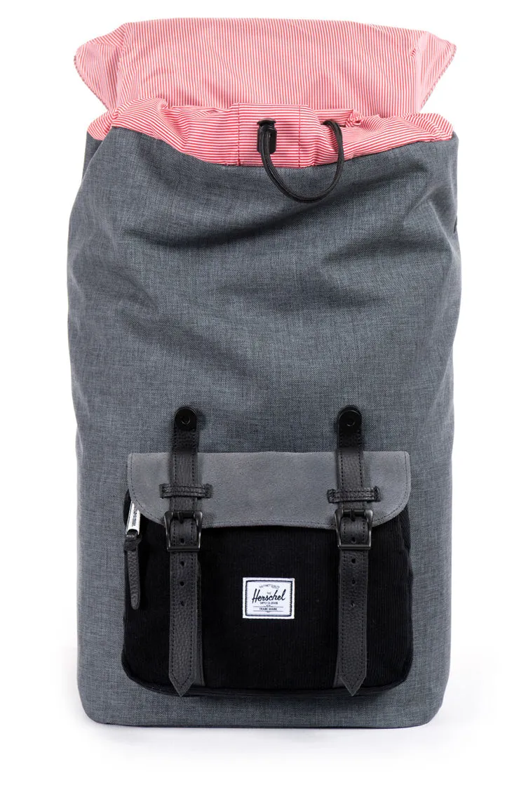 Little America Crosshatch Charcoal/black