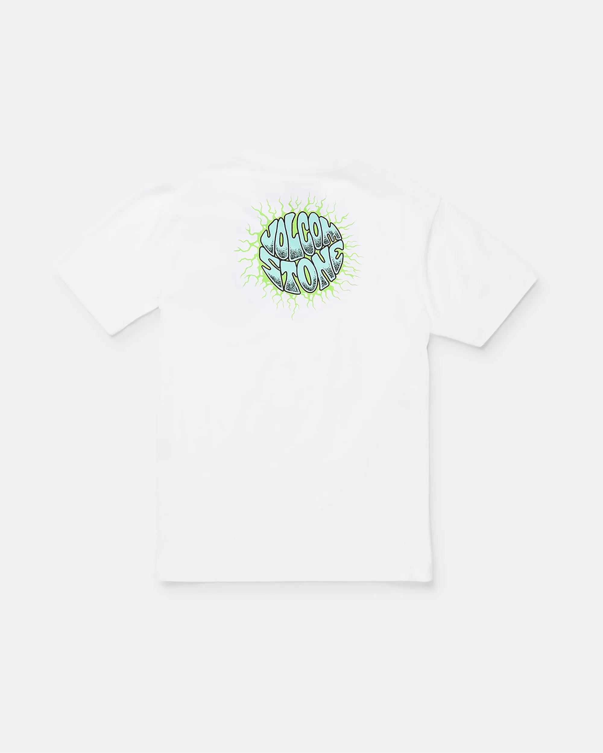 Little Boys Udder Space Short Sleeve Tee - White