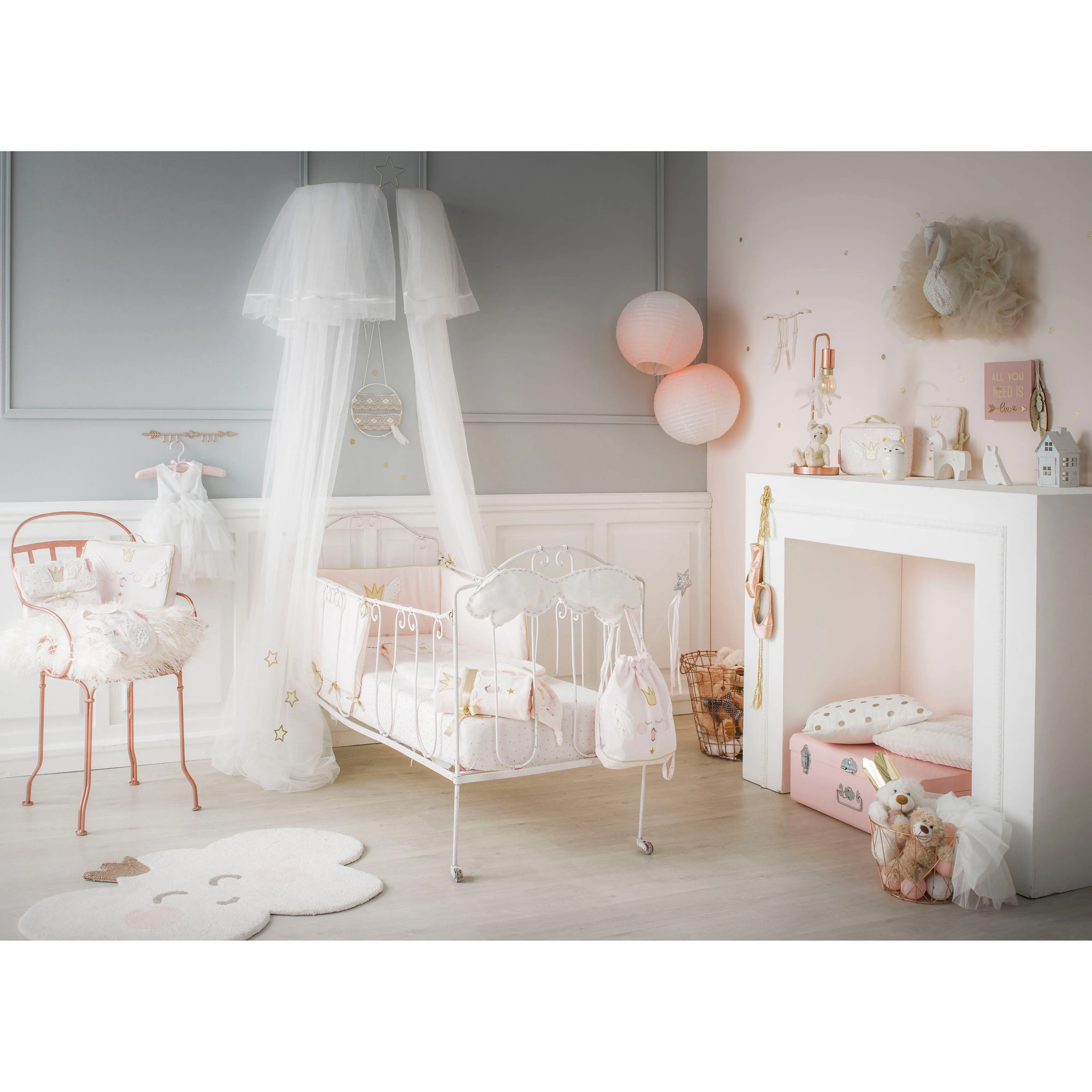 Little Crevette Smooth Backpack Princess Swan
