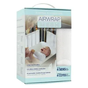 Little Linen Airwrap Mesh 4 Sides White
