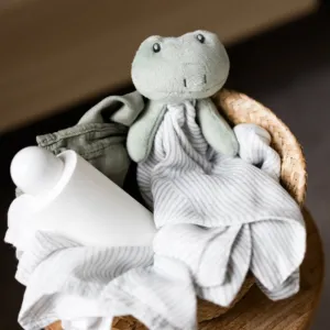 Little Linen Little Bamboo Lovie Comforter Freddie Frog
