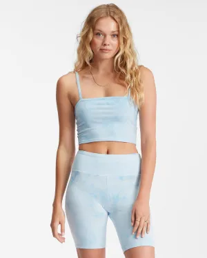 Little Shores Knit Cami Tank Top - Morning Sky