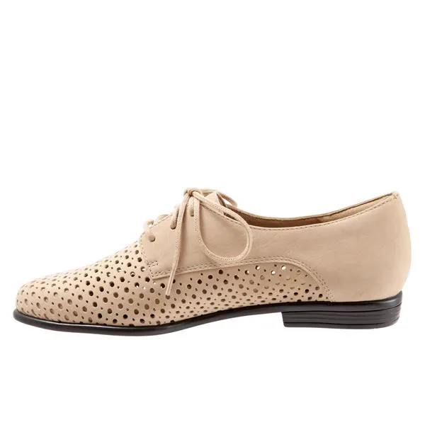 Lizzie Perf Sand Lace up Shoes