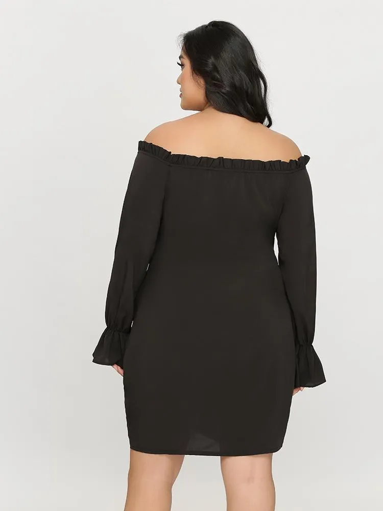Long Bell Sleeve Dress