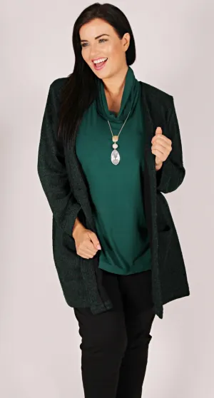 Fleece-Lined Padded Jacket