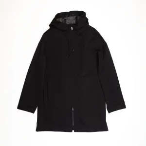 Long Rain Jacket in Black