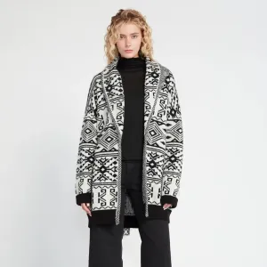 Look Belted Aztec Cardigan