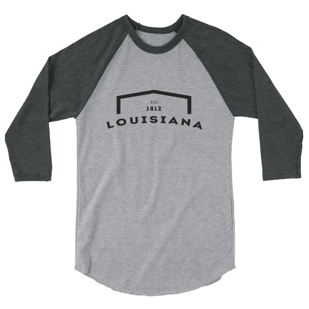 Louisiana - 3/4 Sleeve Raglan Shirt - Established