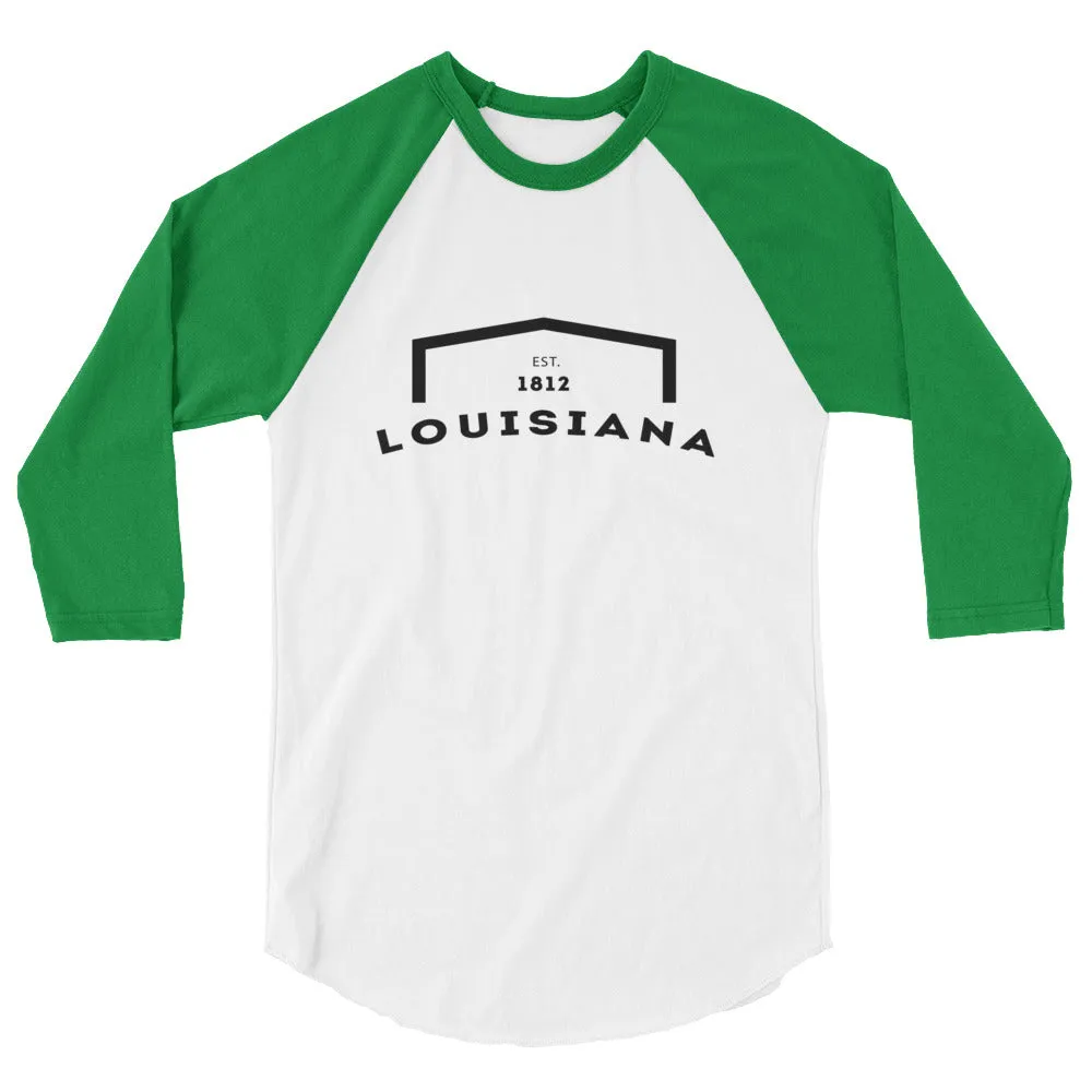 Louisiana - 3/4 Sleeve Raglan Shirt - Established