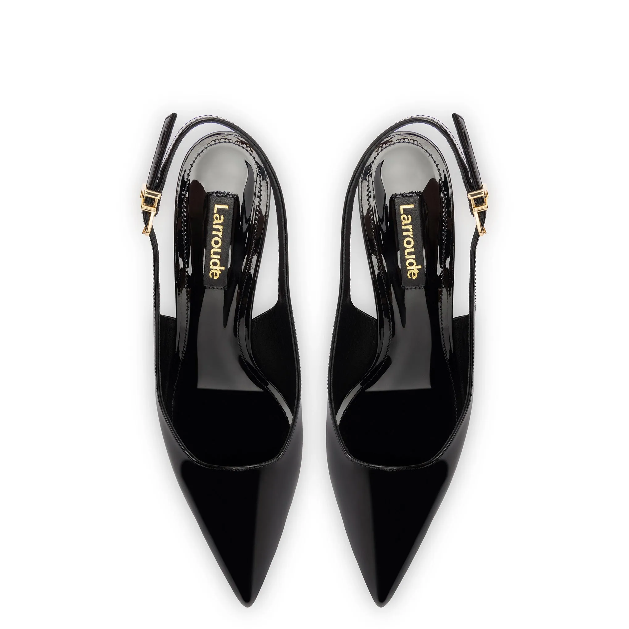 Loulou Pump In Black Patent Leather