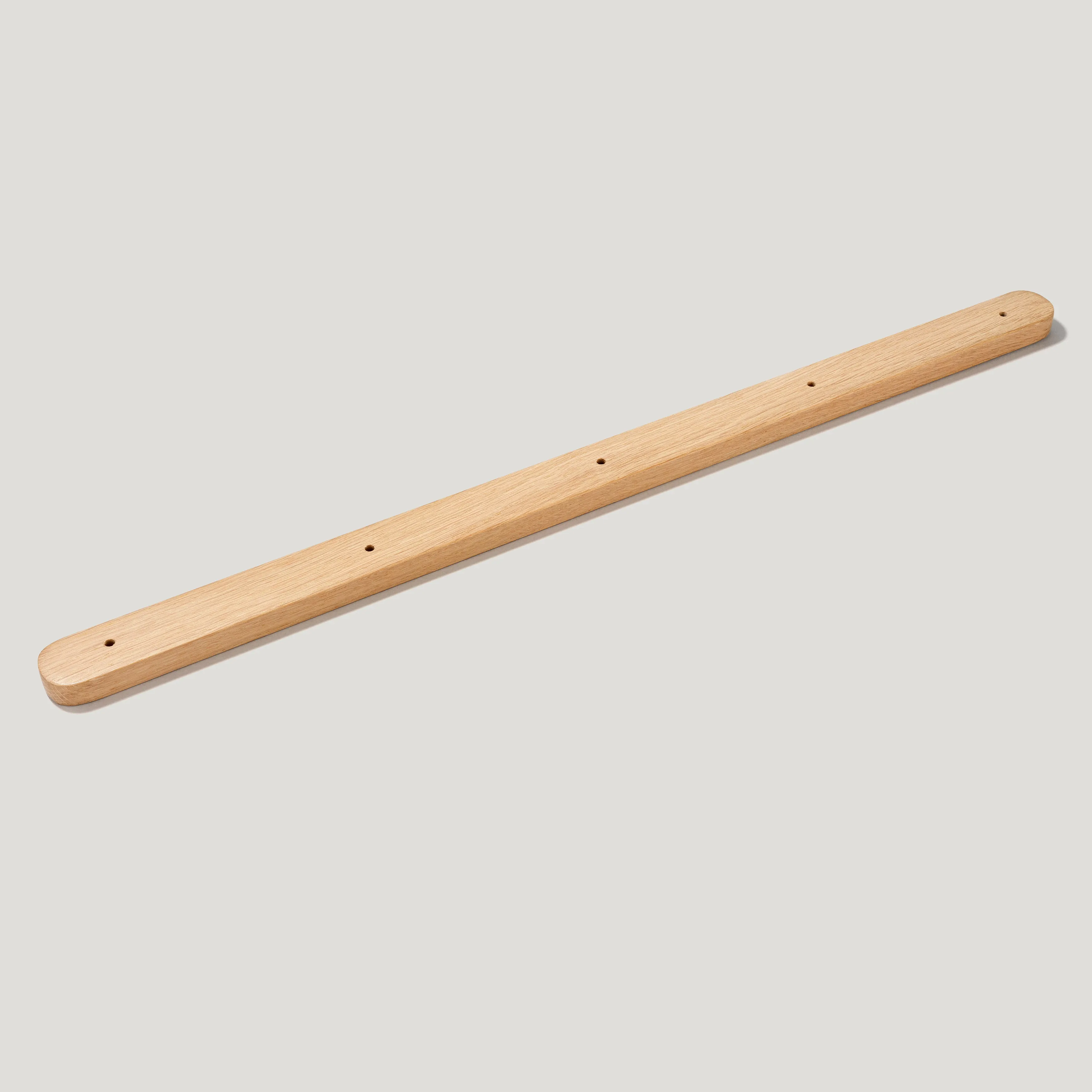LOVELL Wooden Wall Mounted Coat Rack - Oak / Black