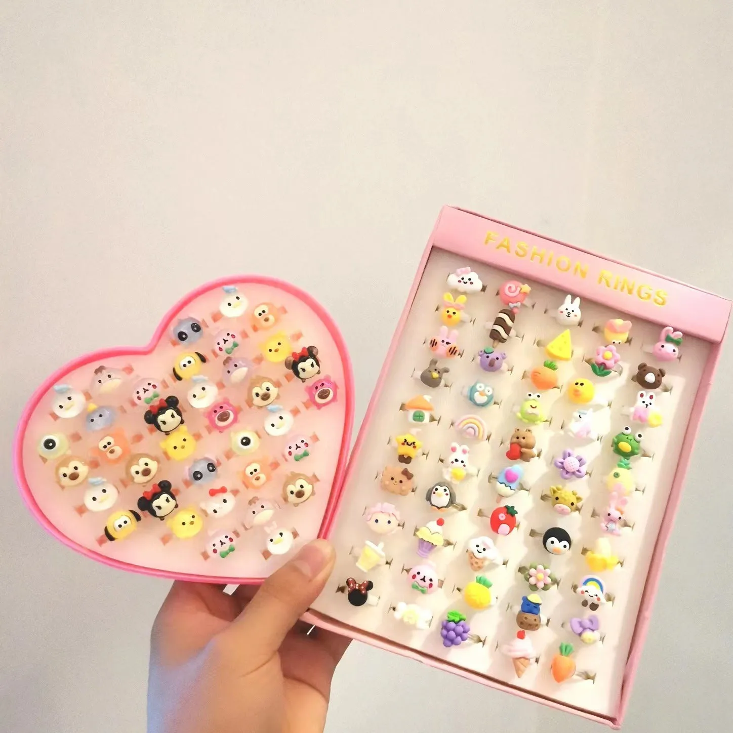 Lovely Princess Girl Gift Resin Ring
