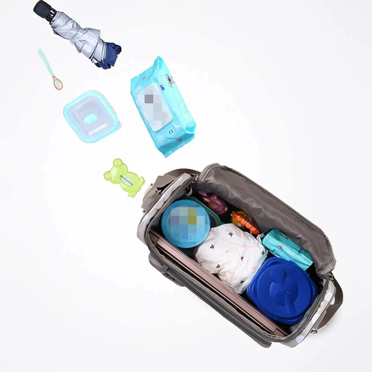 LovelyRLovely Four Piece Large Capacity Mommy Bag