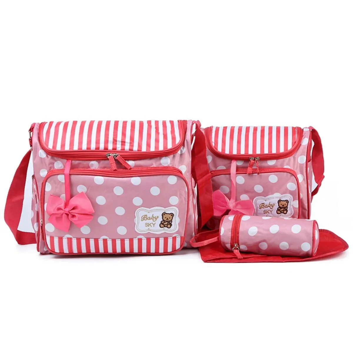 LovelyRLovely Four Piece Large Capacity Mommy Bag