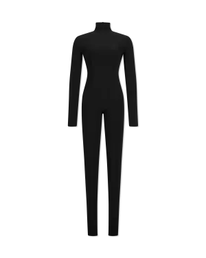 L/S Turtleneck With Footie Catsuit