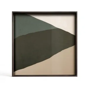 <font color="#ff0000">OPEN BOX</font><br> Blue Wabi Sabi Small Square Glass Tray