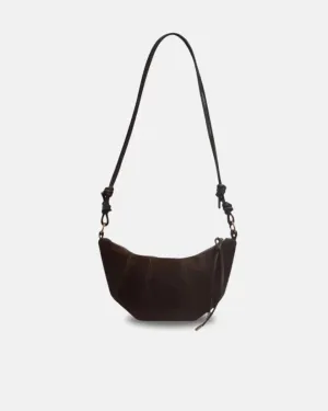 Lucy – Compact stylish design – Velvet crossbody bag