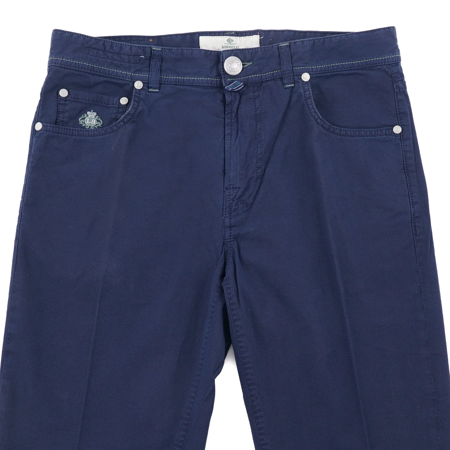 Luigi Borrelli Lightweight 5-Pocket Cotton Pants