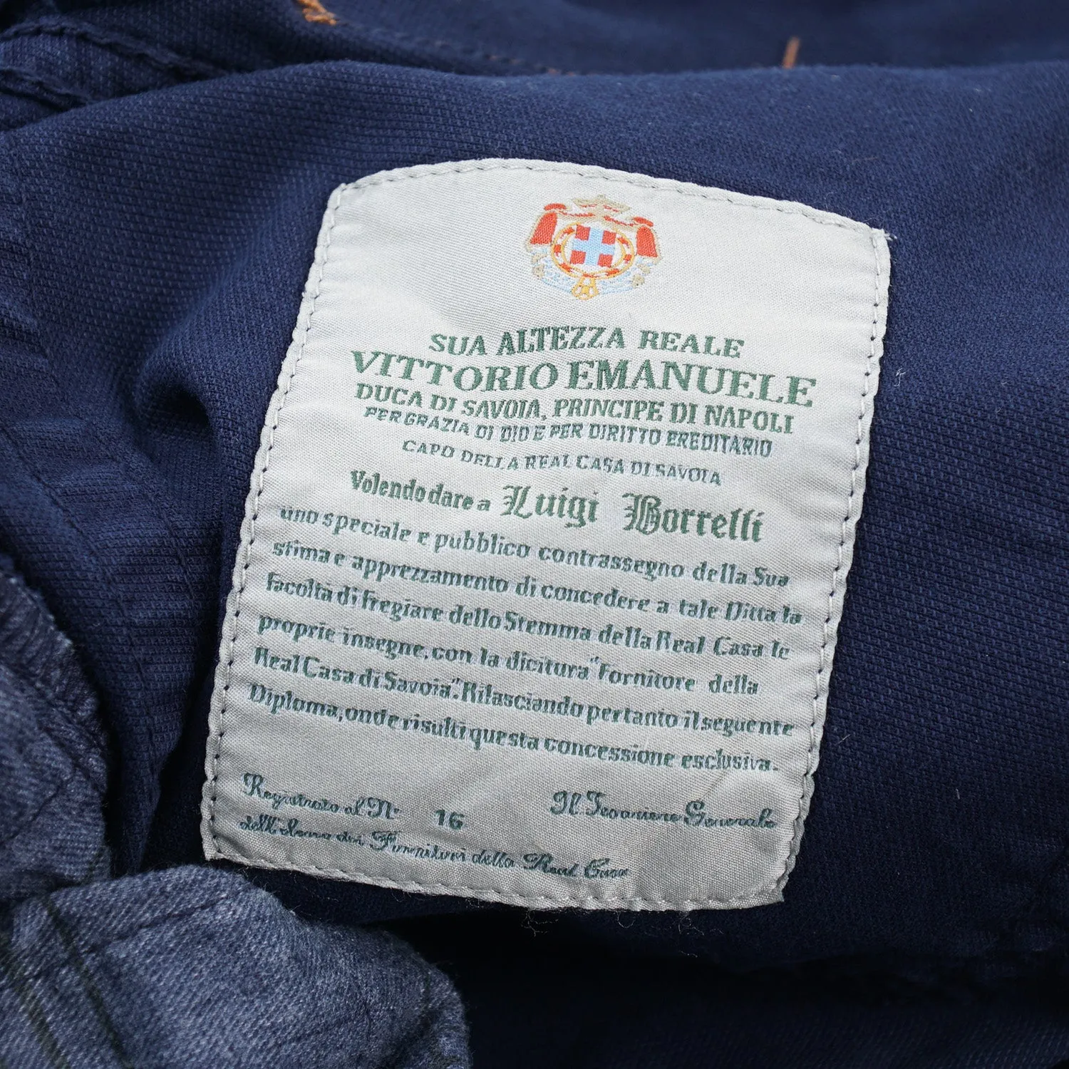 Luigi Borrelli Lightweight 5-Pocket Cotton Pants