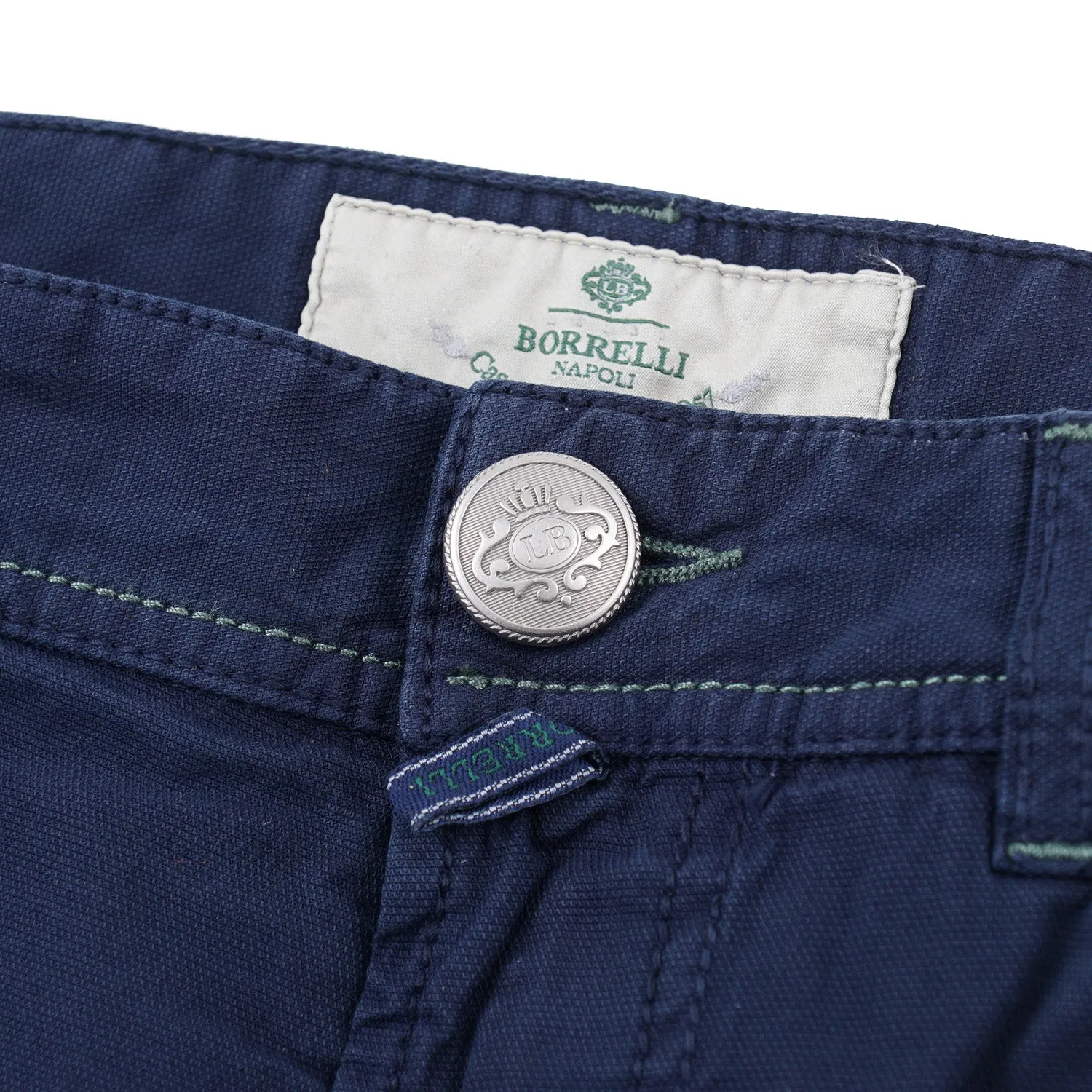 Luigi Borrelli Lightweight 5-Pocket Cotton Pants