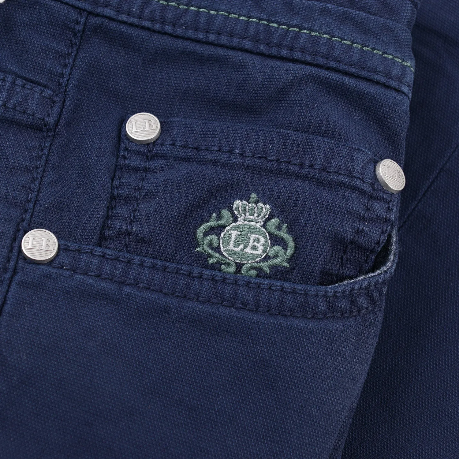 Luigi Borrelli Lightweight 5-Pocket Cotton Pants