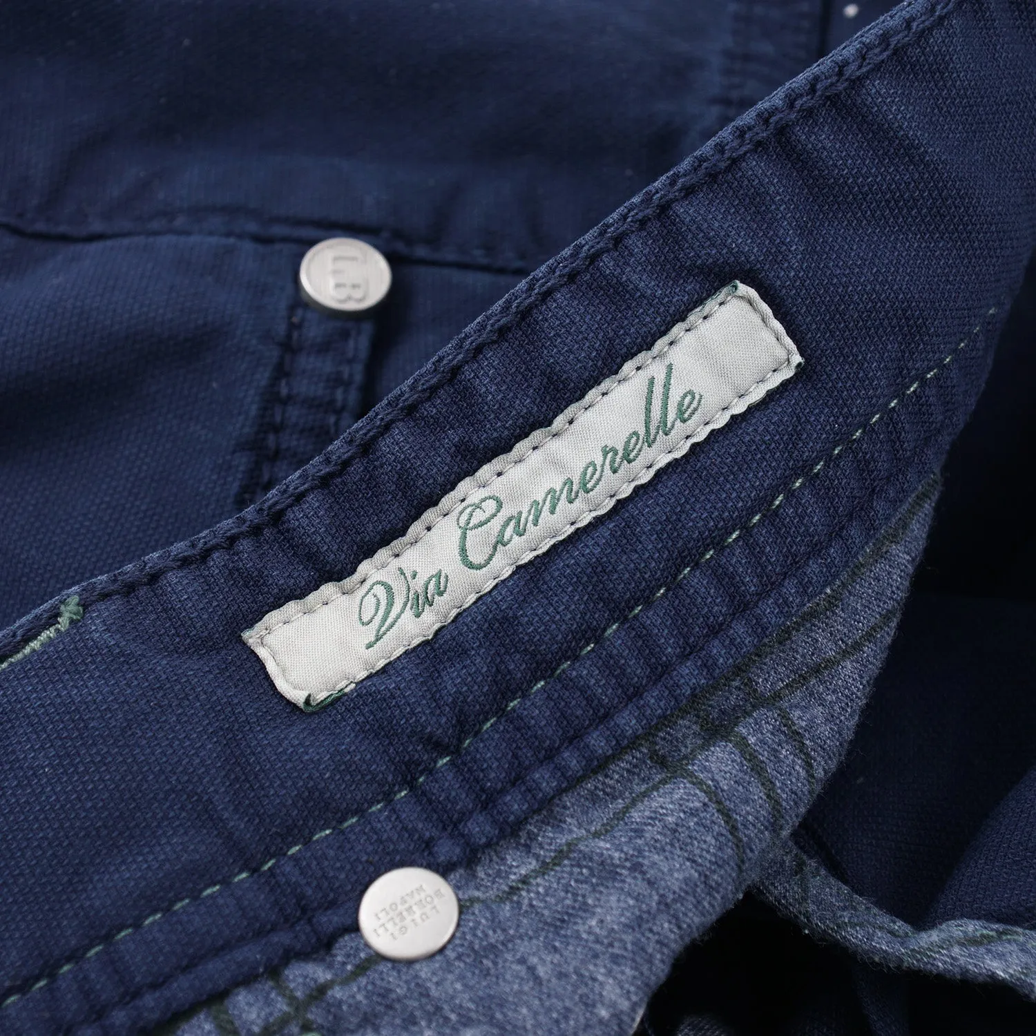 Luigi Borrelli Lightweight 5-Pocket Cotton Pants