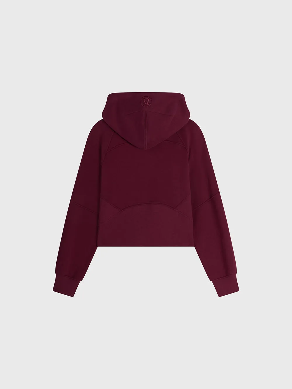 LULULEMON LUXE SCUBA FULL ZIP CROPPED HOODIE