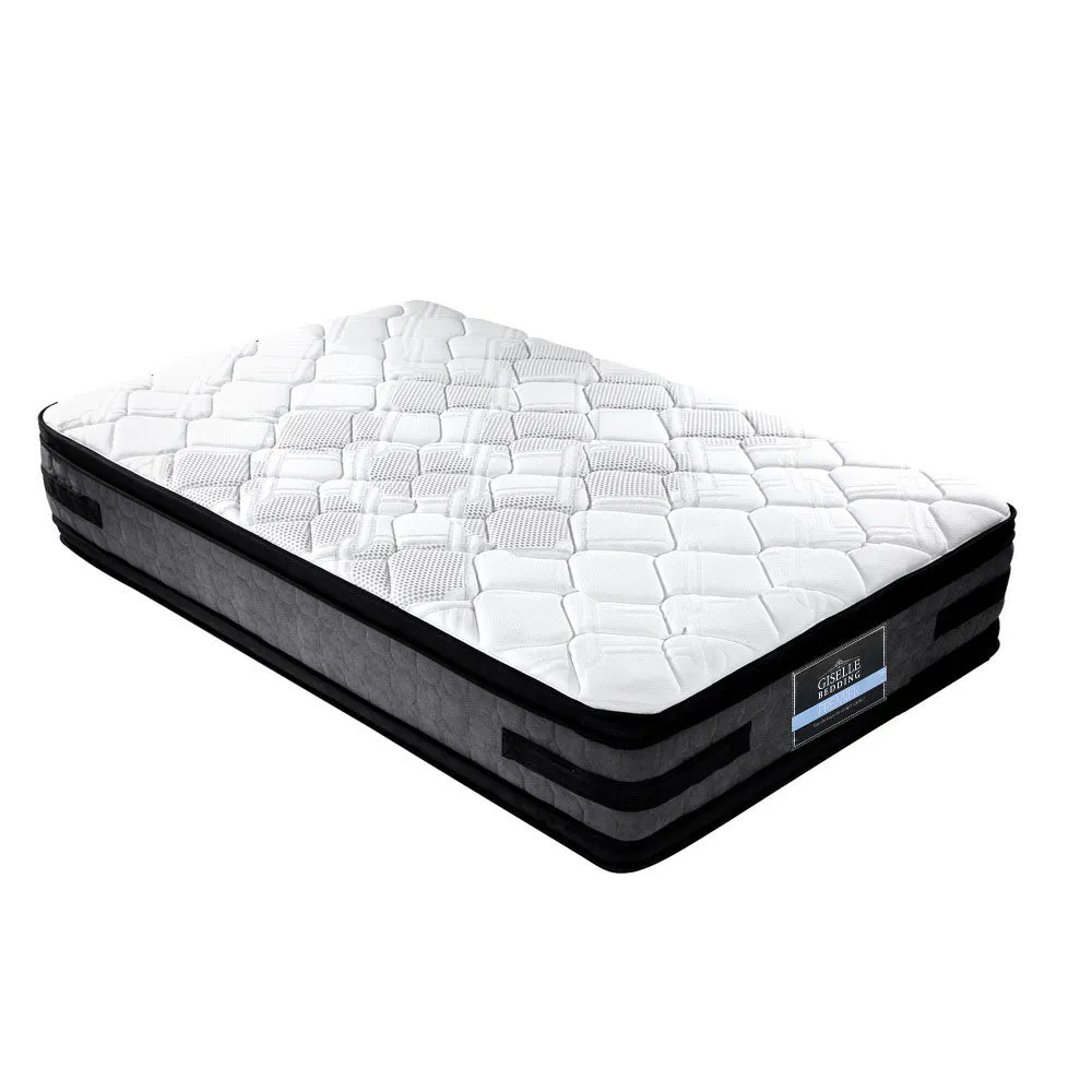 Luna Euro Top Cool Gel Pocket Spring Mattress 36cm Thick - Single