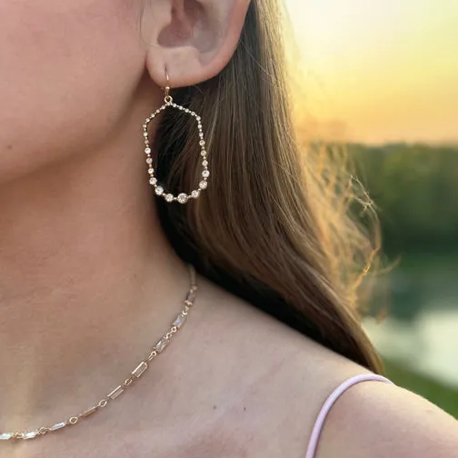 Luxe Lineage Crystal Necklace (GOLD OR SILVER)