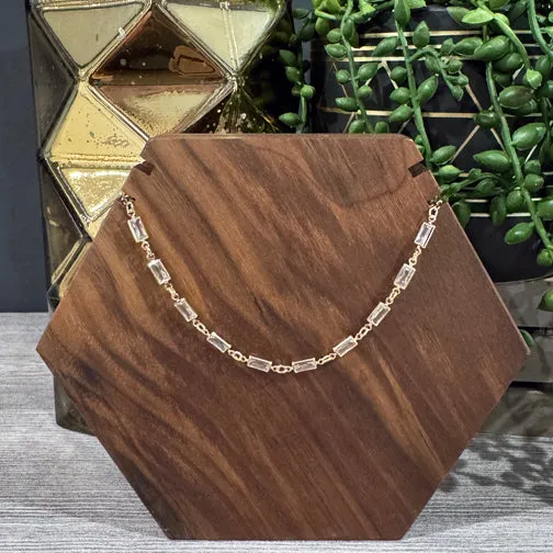 Luxe Lineage Crystal Necklace (GOLD OR SILVER)